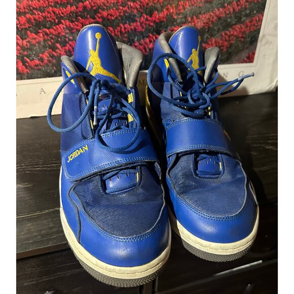 Nike AIr Jordan Flight Club 90s 2013 "Laney" VIntage Size M 13 - Picture 9 of 9